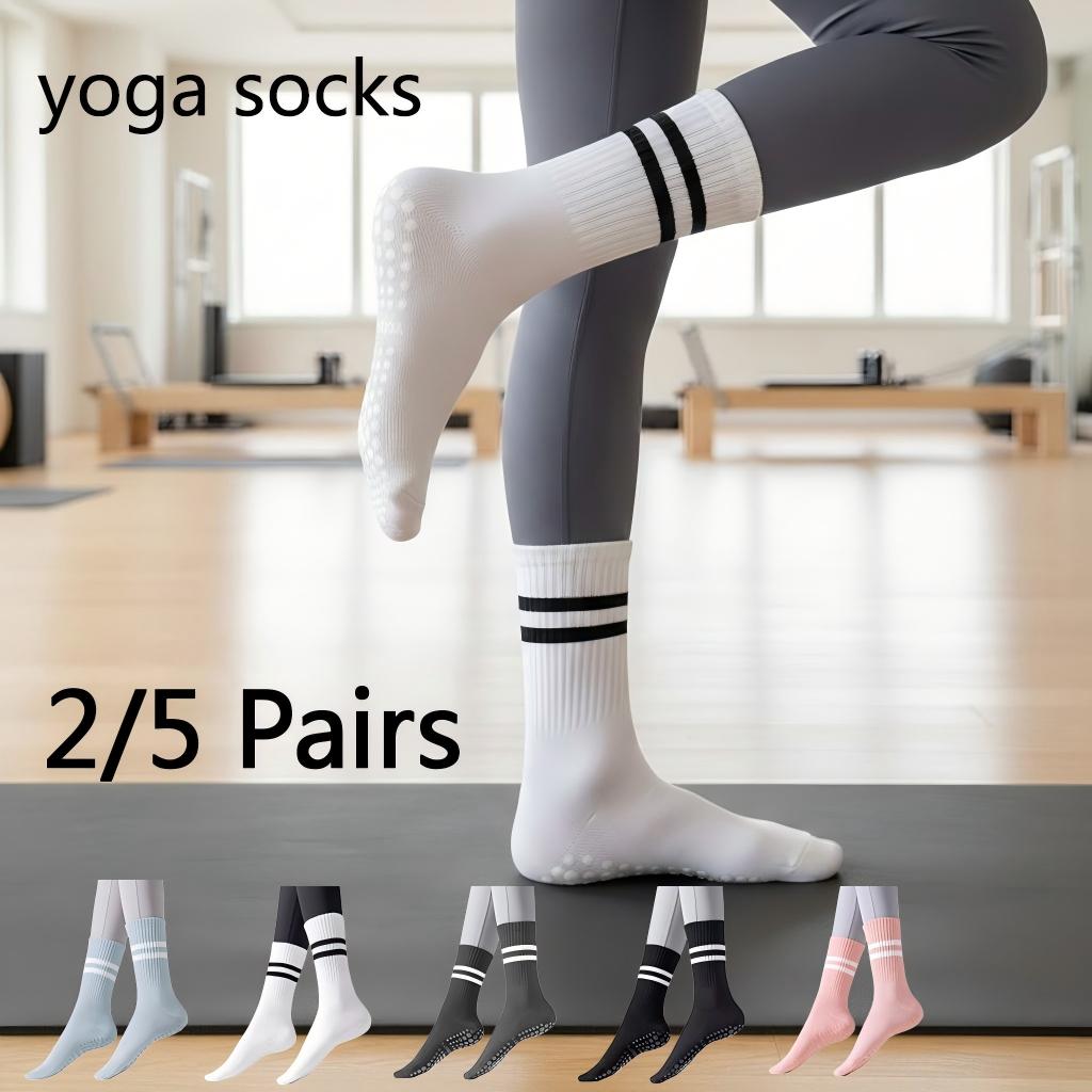 Yoga Fitness Gym - Chaussettes de yoga antidérapantes pour femmes,