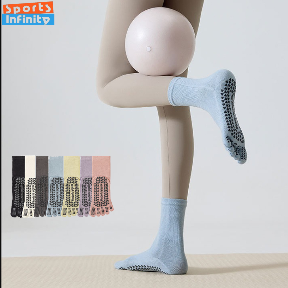 Yoga Fitness Youtube - Chaussettes de Yoga à cinq doigts