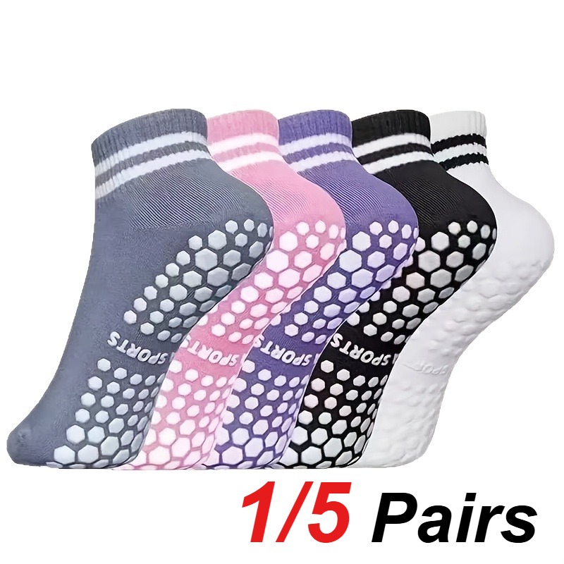 Yoga En Fitness - 1/5 paires de chaussettes de yoga