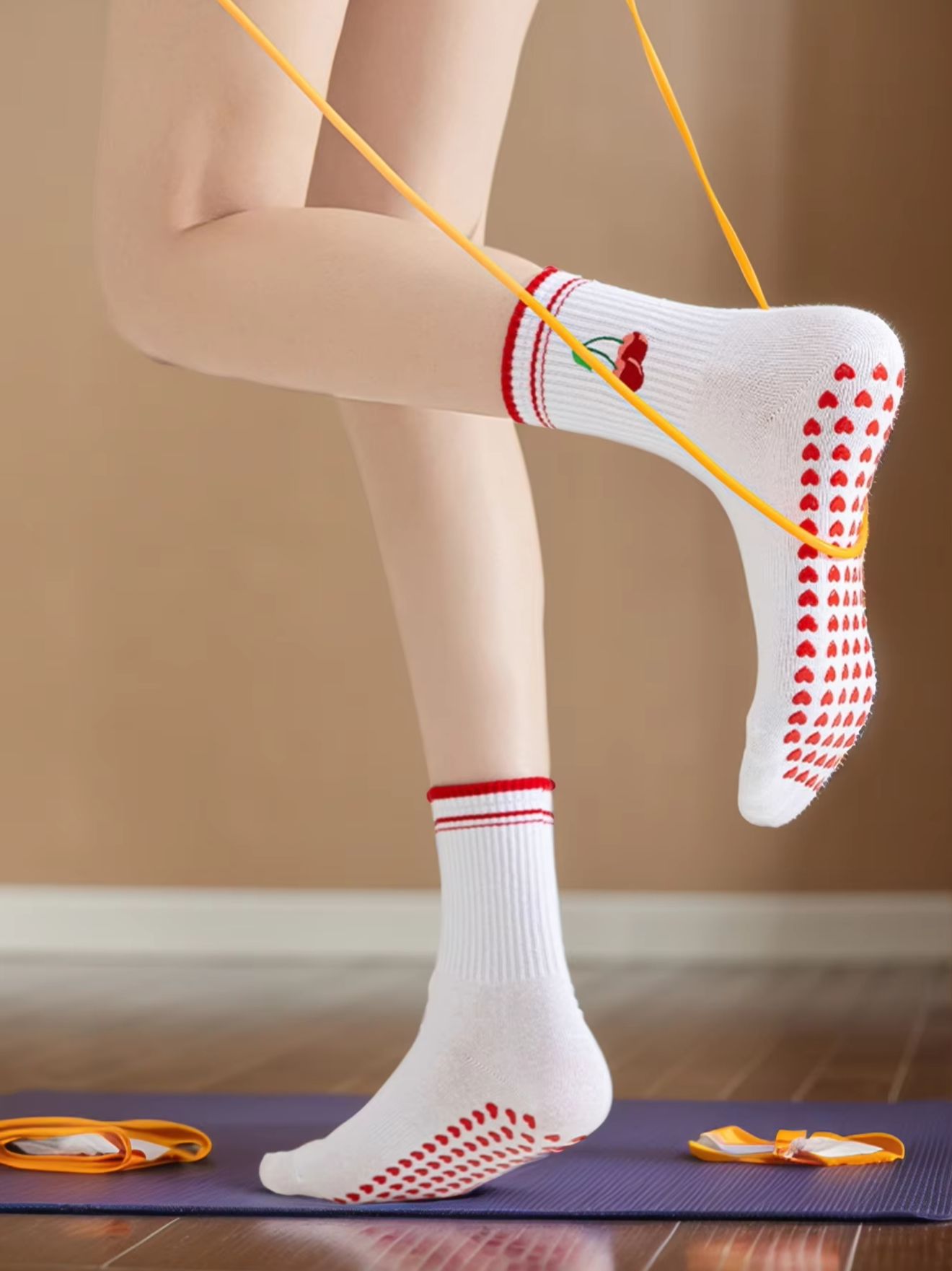 Yoga En Fitness - 1 paire de chaussettes de yoga
