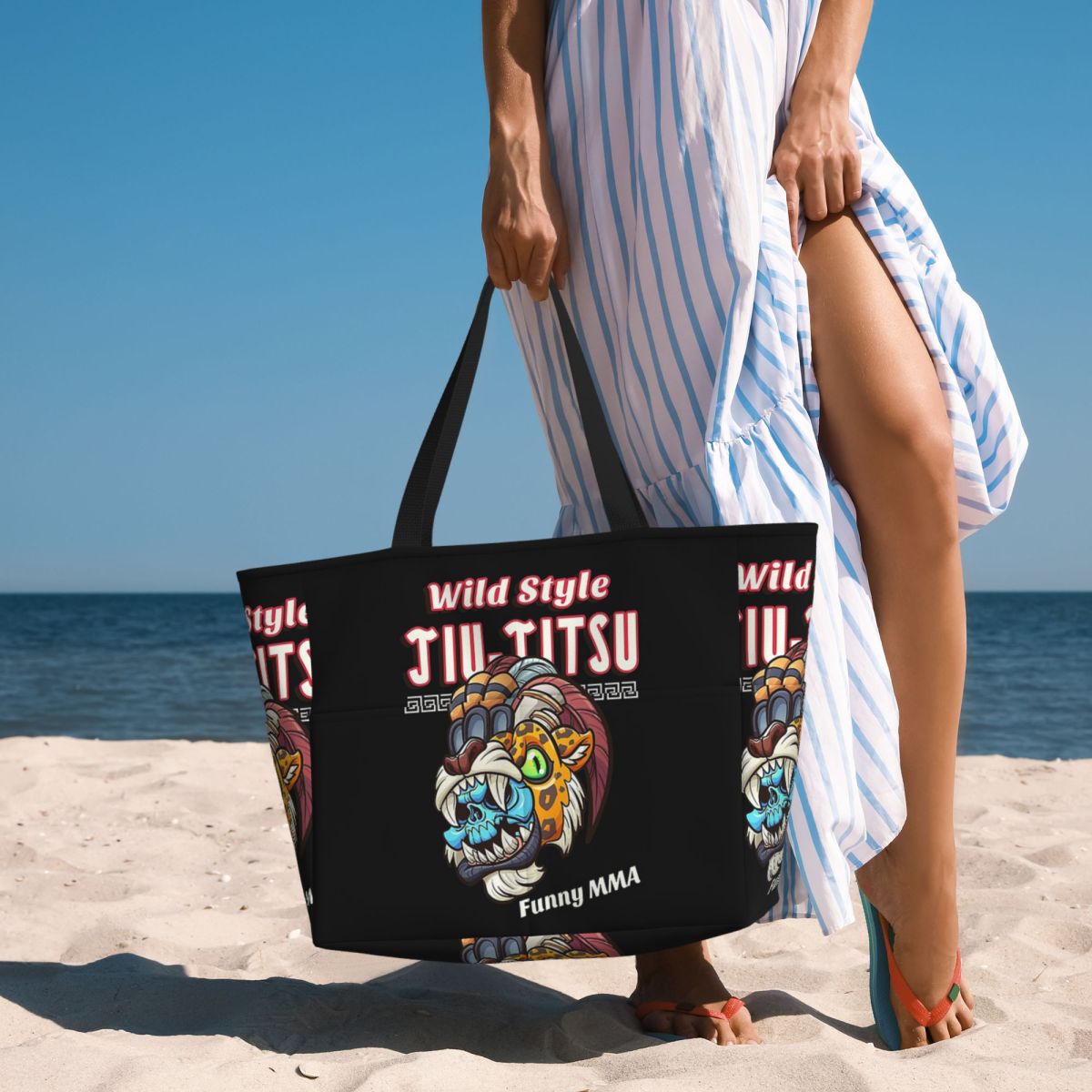 Yoga Fitness Jiu Jitsu - Jiu Jitsu tigre et Dragon plage