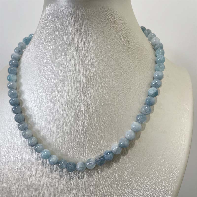 Collier en Jade aigue-marine d - Yoga Health & Fitness Center avis et prix