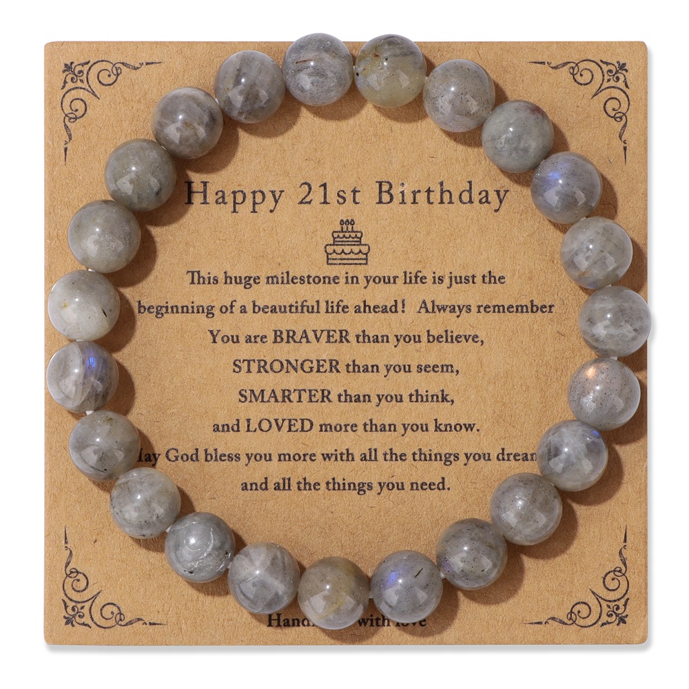 Bracelet labradorite naturel 8 - Yoga Health & Fitness Center avis et prix