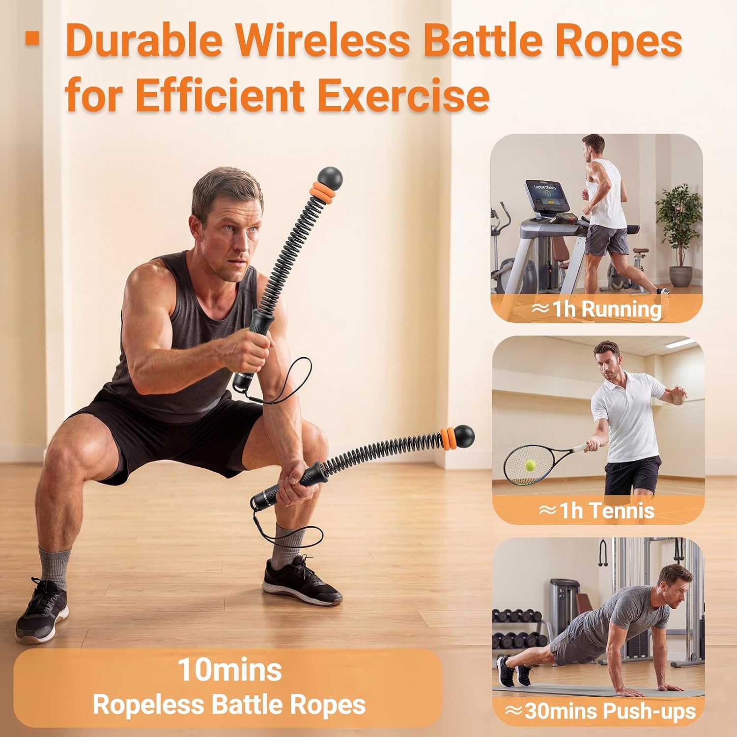 Cordes de combat réglables san - Battle Rope Exercise avis et prix