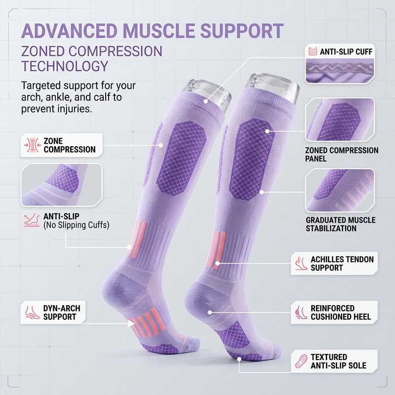 1/6 Paires de Chaussettes Long - Yoga In Fitness avis et prix