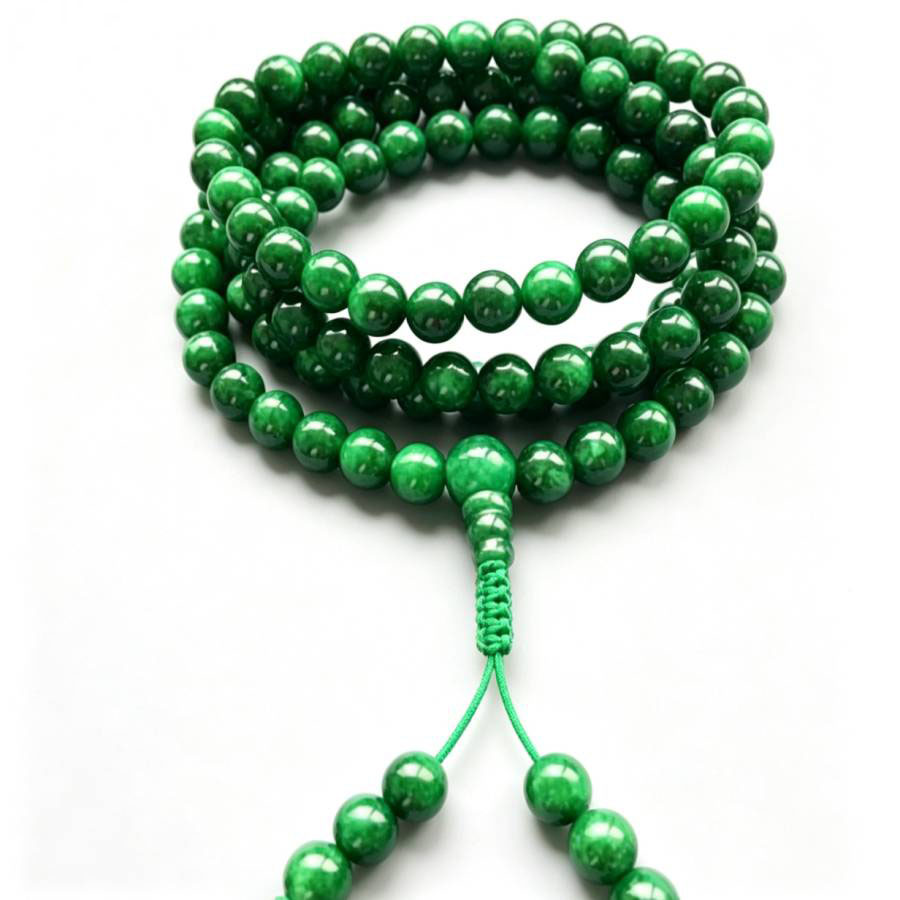 Bracelet de perles de jade ver - Yoga Health & Fitness Center avis et prix
