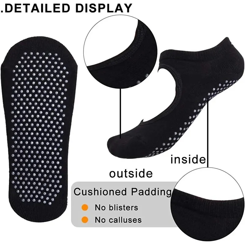Chaussettes de yoga antidérapa - Yoga Fitness Gym avis et prix
