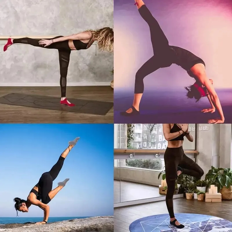 Chaussettes de yoga antidérapa - Yoga Fitness Gym avis et prix