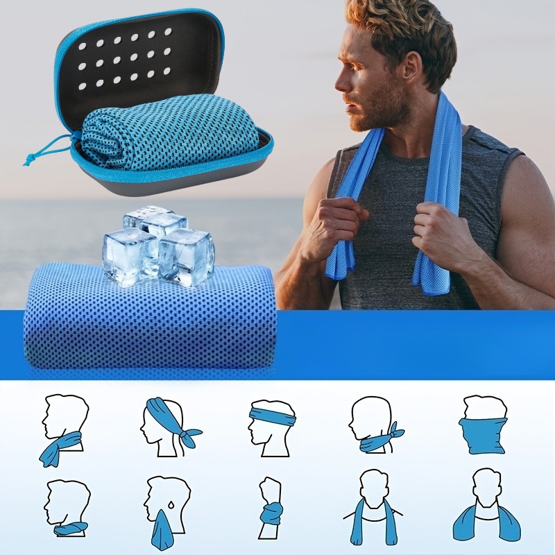 Serviette de sport rafraîchiss - Yoga Fitness Gym avis et prix