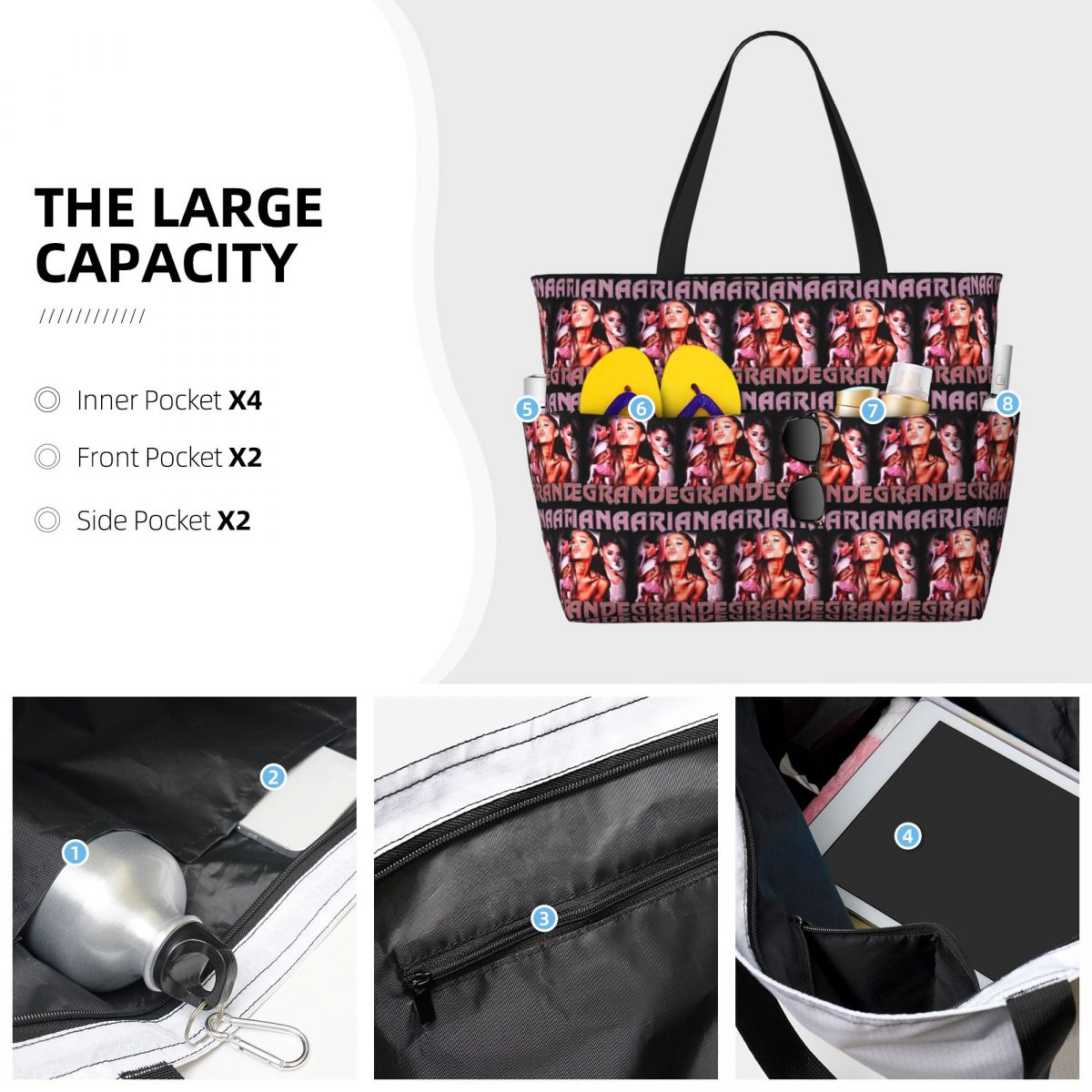 Sac fourre-tout de plage Arian - Yoga Fitness Merch avis et prix